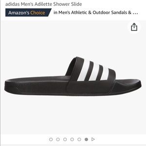 adidas Men's Adilette Shower Slide, size 12